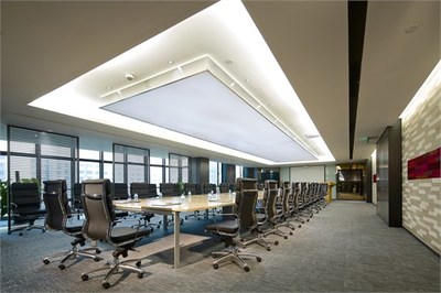 騰訊科技(北京)希格瑪大廈4F辦公區(qū)裝修工程_美國室內(nèi)設(shè)計中文網(wǎng)